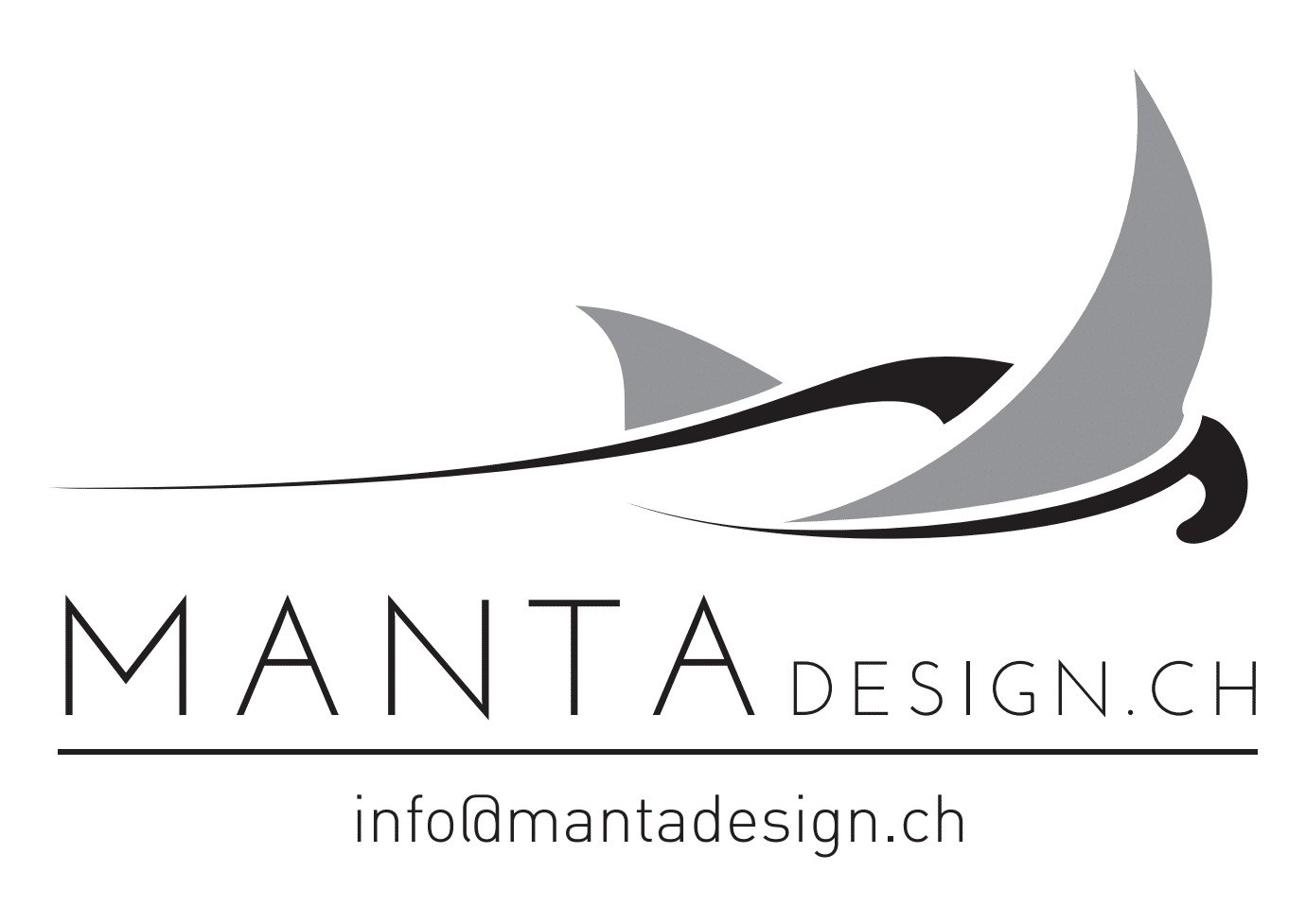 manta design logo